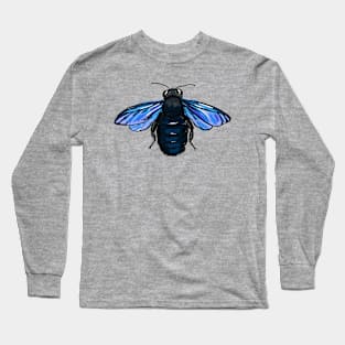 violet carpenter bee Long Sleeve T-Shirt